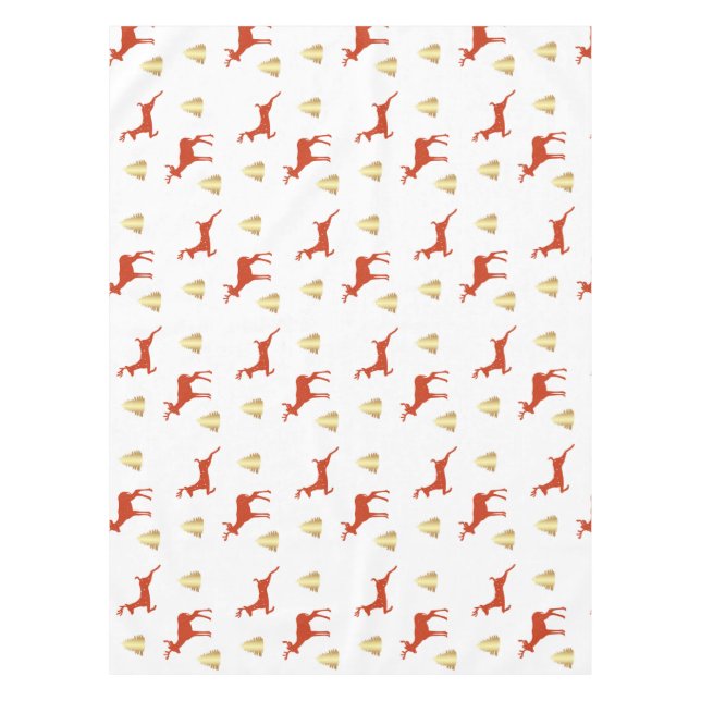 Nappe Deer Christmas Wrapping Paper (Devant)