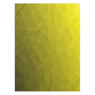 Nappe Dégradé ombré géométrique jaune foncé en maille