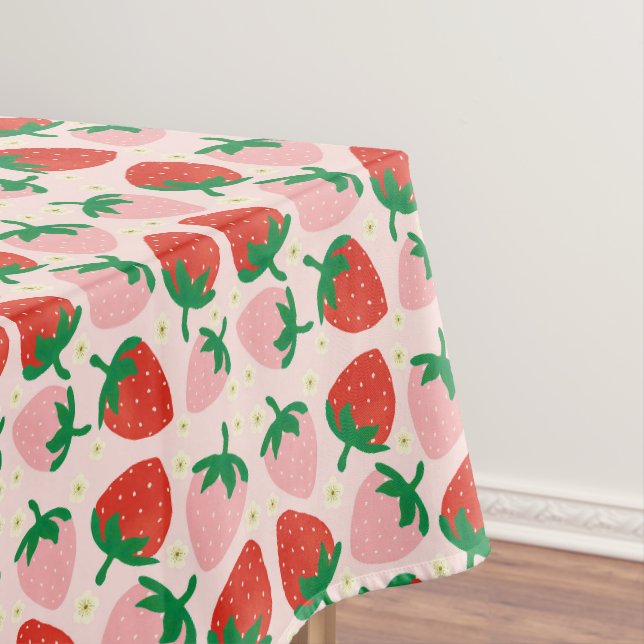 Nappe Délices Sucrés de Baies  Rose Tendre (In Situ)