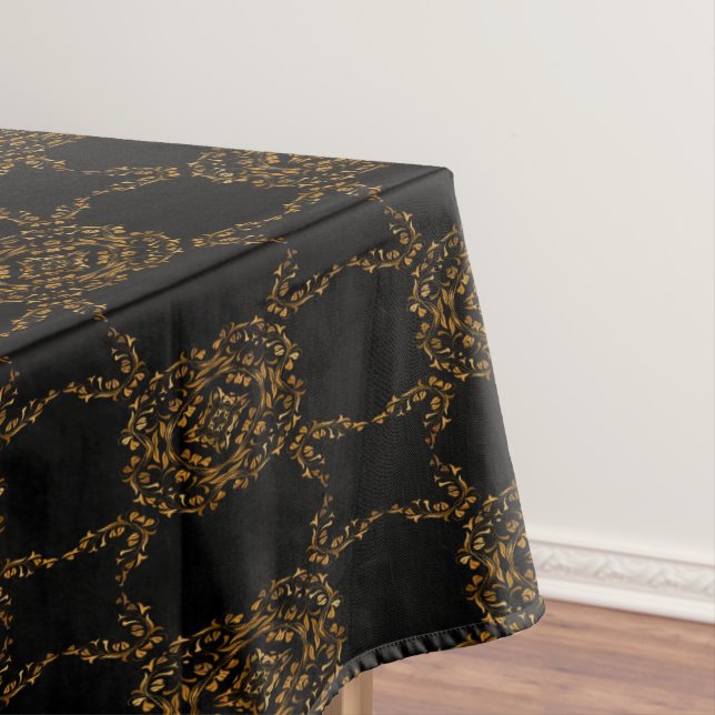 Nappe Design abstrait florissant d'or (In Situ)