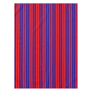 Nappe Design de bandes rouges et bleues