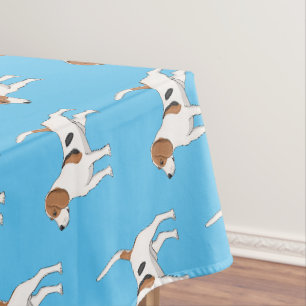Nappe dessin animé de chien beagle