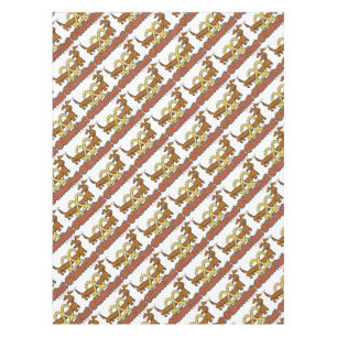 Nappe Dessin animé Oktoberfest-pretzel-Doxie