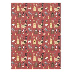 Nappe dessin motif pour chien mignon pour amoureux de le
