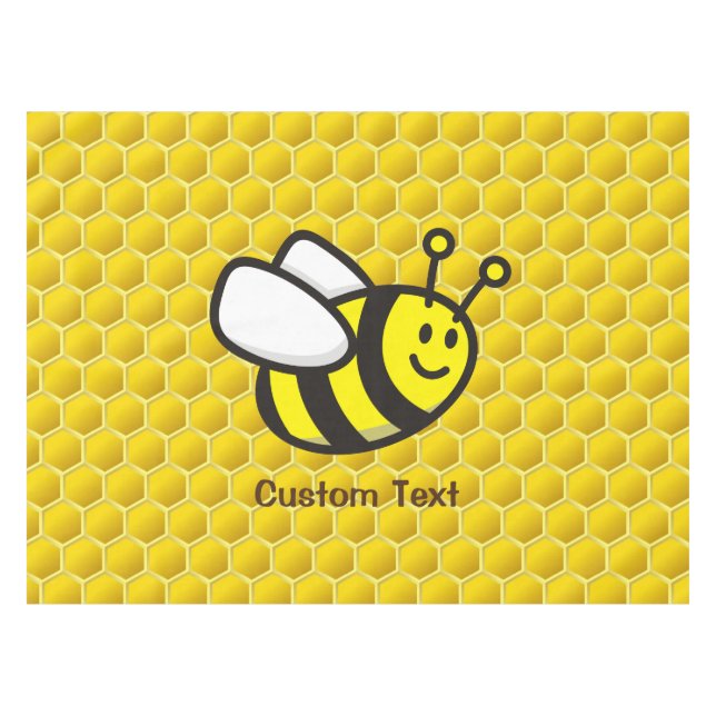Nappe Dessin sur les abeilles (Devant (Horizontal))