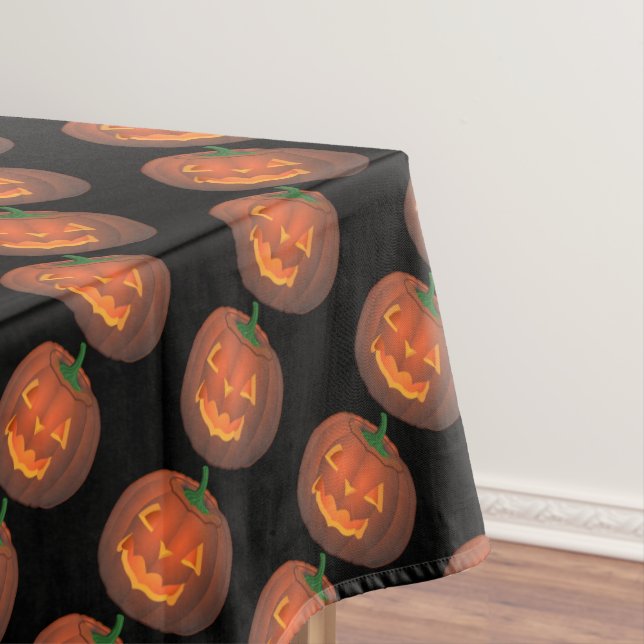 Nappe d'Halloween Nappe Citrouille d'Halloween (In Situ)