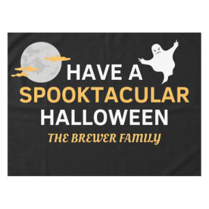 Nappe d'Halloween Spooktaculaire personnalisée
