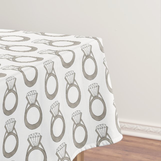 Nappe Diamond Bling Fiançailles Mariage Fashionista (In Situ)