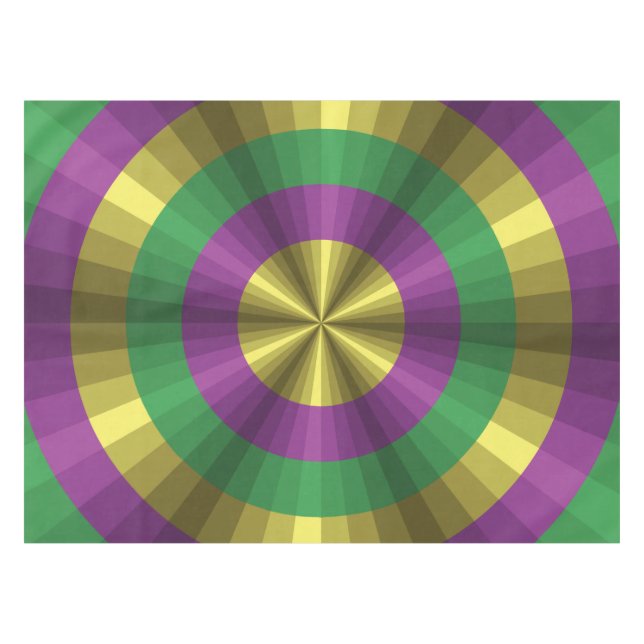 Nappe d'illusion de mardi gras (Devant (Horizontal))