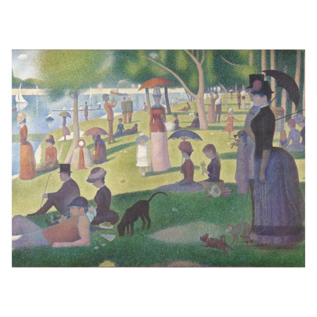 Nappe Dimanche sur La Grande Jatte Seurat Peinture (Devant (Horizontal))