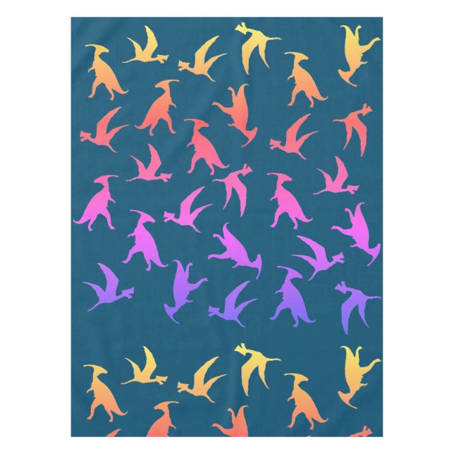 Nappe Dinosaures colorés (Devant)
