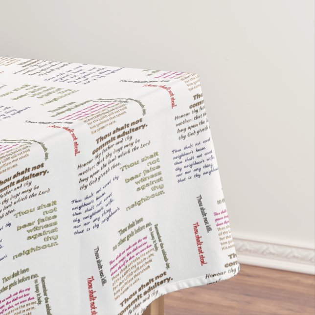 Nappe Dix commandements (In Situ)