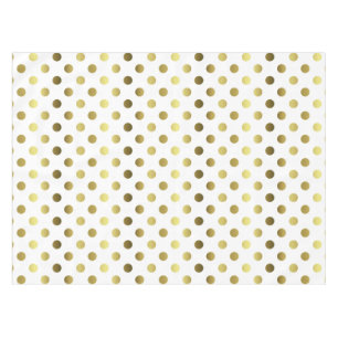 Nappe d'or de point de polka