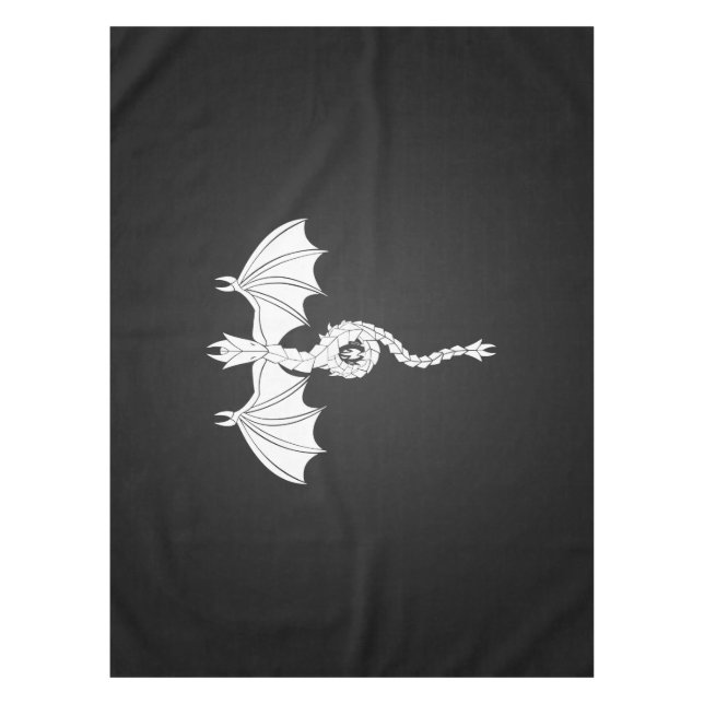 Nappe Dragon de serpent blanc (Devant)