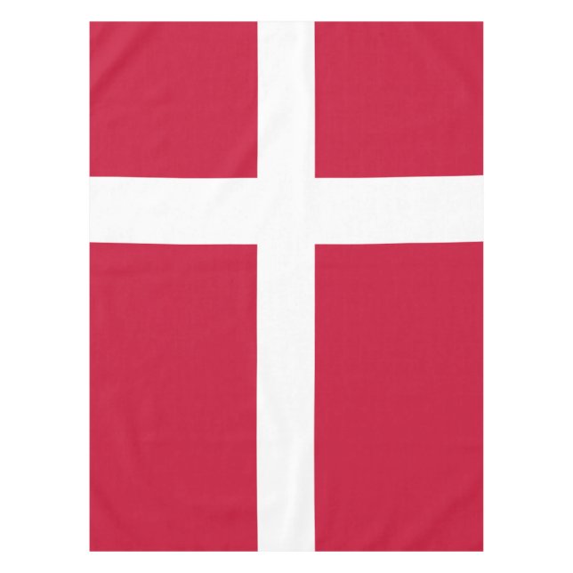 Nappe Drapeau Danemark Tablecloth (Devant)