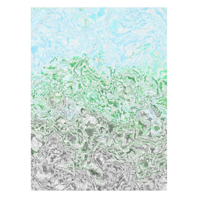 Nappe Drapeau de fierté Autoromantique Trippy Boho Groov (Devant)