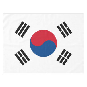 Nappe Drapeau de la Corée du Sud