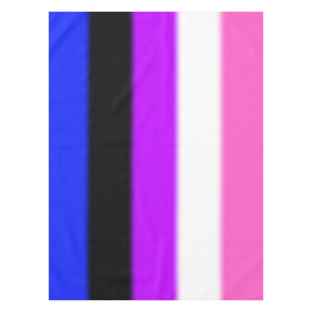 Nappe Drapeau de la Fierté Genderfluide (Devant)