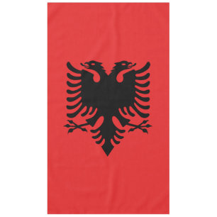 Nappe Drapeau de l'Albanie