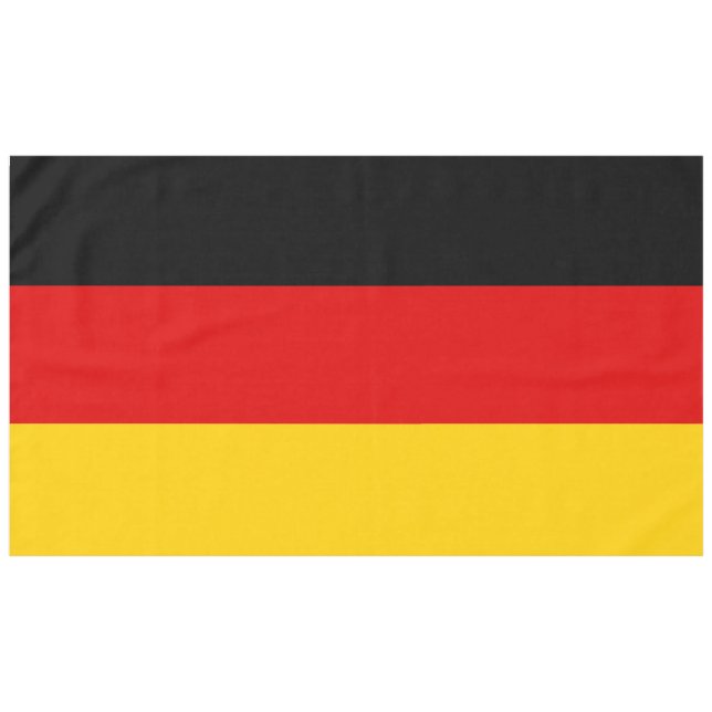 Nappe Drapeau de l'Allemagne - Deutschland (Devant (Horizontal))