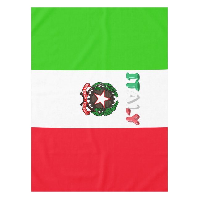 Nappe Drapeau italien (Devant)