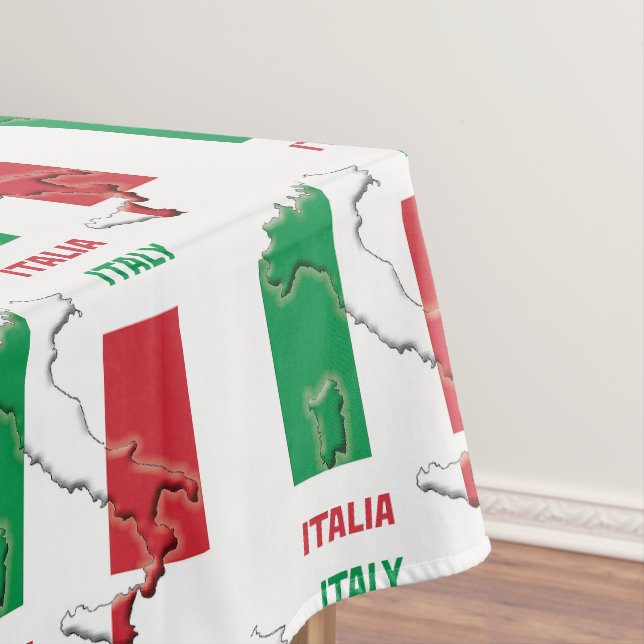 Nappe DRAPEAU Italien D'ITALIE Italie (In Situ)