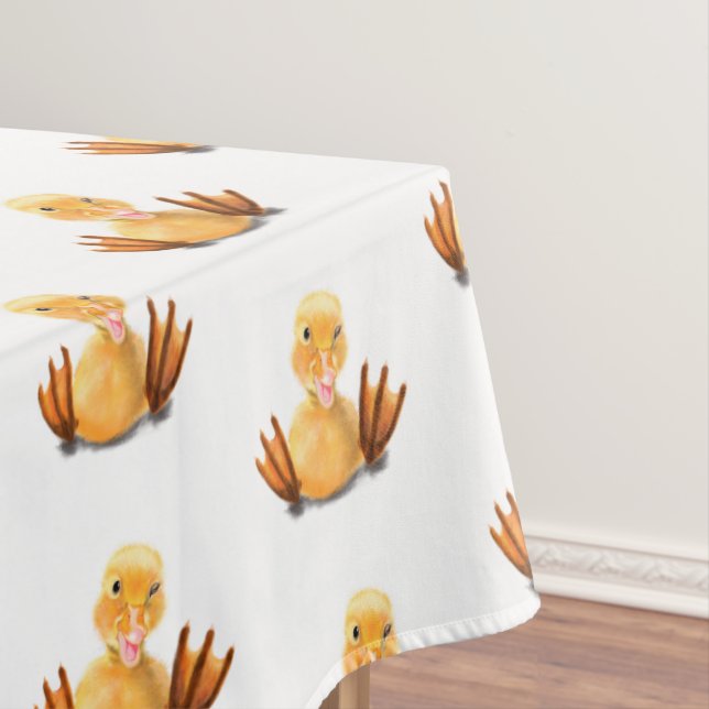 Nappe Drôle Canard Joué Wink - Joyeux sourire (In Situ)