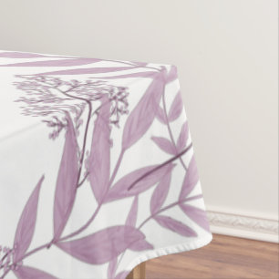 Nappe Dusty Plum violet Mariage Botanique