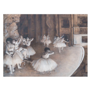 Nappe Edgar Degas - Répétition de ballet sur scène