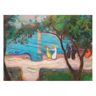 Nappe Edvard Munch - Danse sur la plage