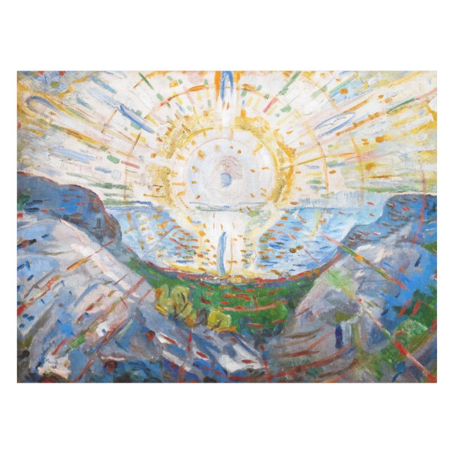 Nappe Edvard Munch - Le Soleil 1912 (Devant (Horizontal))
