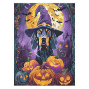 Nappe Éffrayant Bluetick Coonhound Citrouille de sorcièr