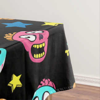 Nappe Éffrayant motif Halloween