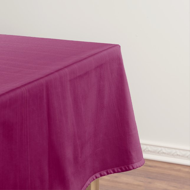 Nappe Élégance texturée de Maroon (In Situ)