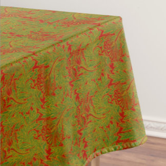 Nappe Elegant Classic William Morris Red Green Gold