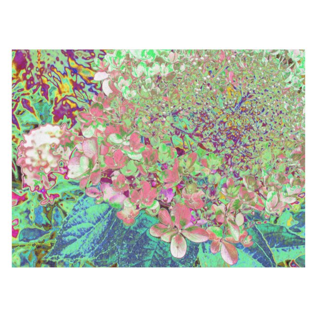 Nappe Élégant Corail et Chartreuse Limelight Hydrangea (Devant (Horizontal))