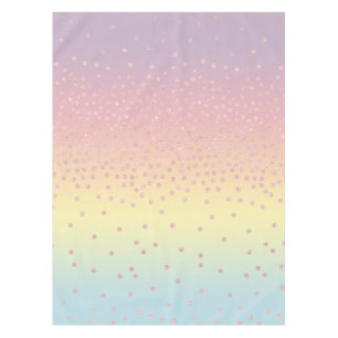 Nappe Élégant dégradé de points de confettis de parties 