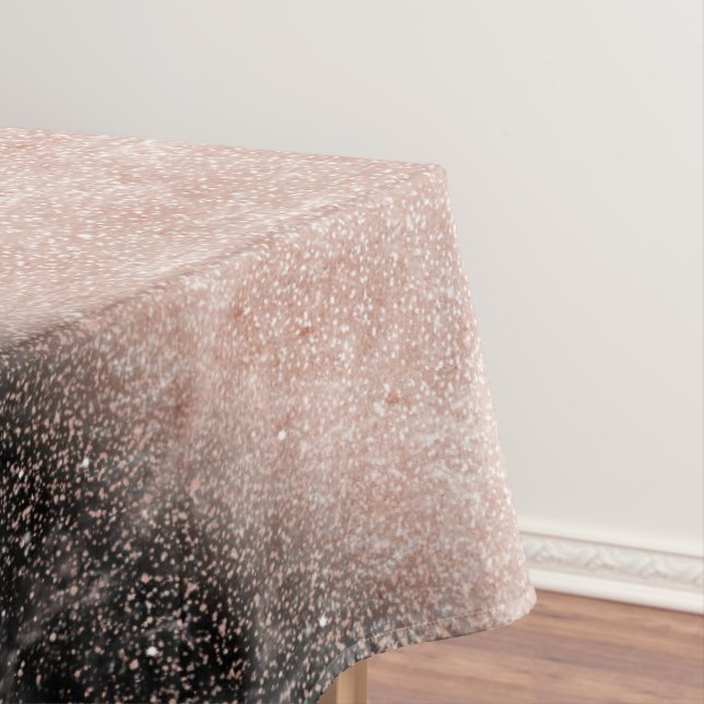 Nappe Élégant faux rose en or confetti image en marbre n (In Situ)