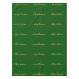 Nappe Élégant Green Custom Christmas Holly