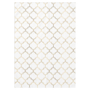 Nappe Elégant Motif d'art géométrique islamique d'or