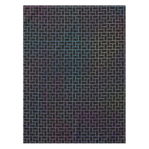 Nappe Élégant Motif de panier coloré Abstrait moderne