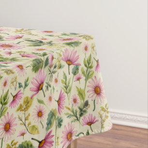 Nappe Élégante impression florale de printemps