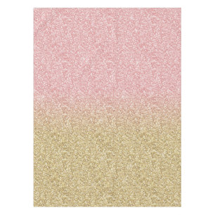 Nappe Élégante Parties scintillant Gold et Rose Gold Spa