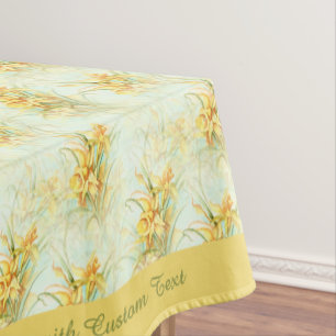 Nappe Élégantes jonquilles Vintages fleuries