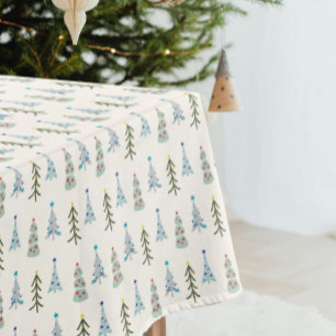 Nappe Élégants sapins scandinaves