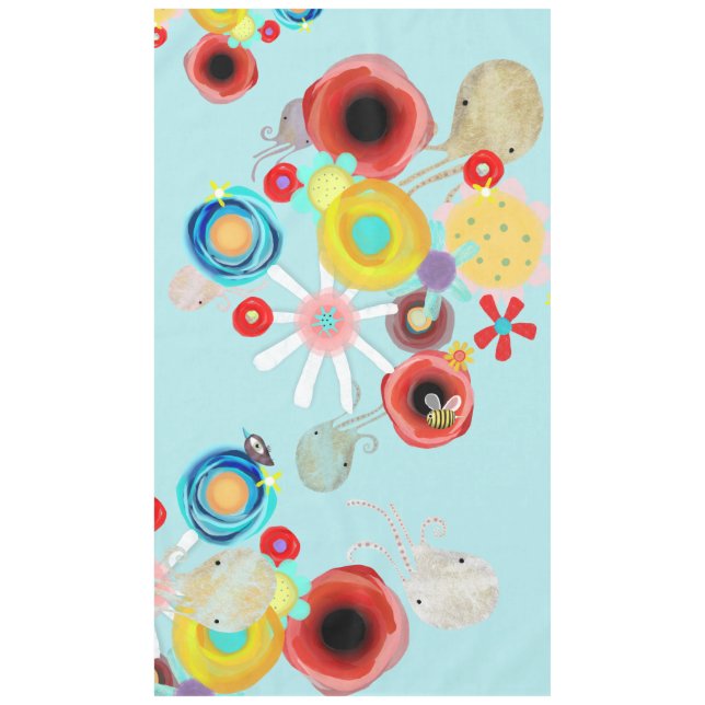 Nappe Éléments de décoration mignons pour la cuisine (Devant)