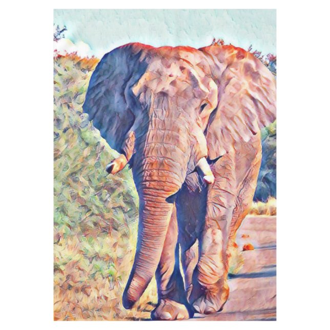 Nappe éléphant aquarell (Devant)