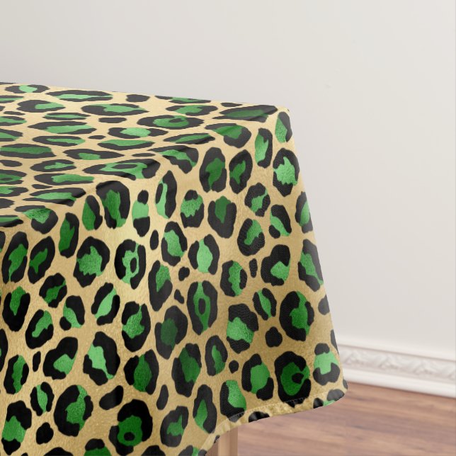 Nappe Emerald et Gold Safari Series Design 8 (In Situ)