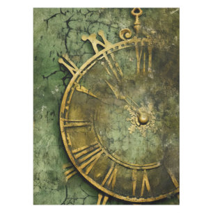 Nappe Émeraude Green Rustic Steampunk Horloge (12)