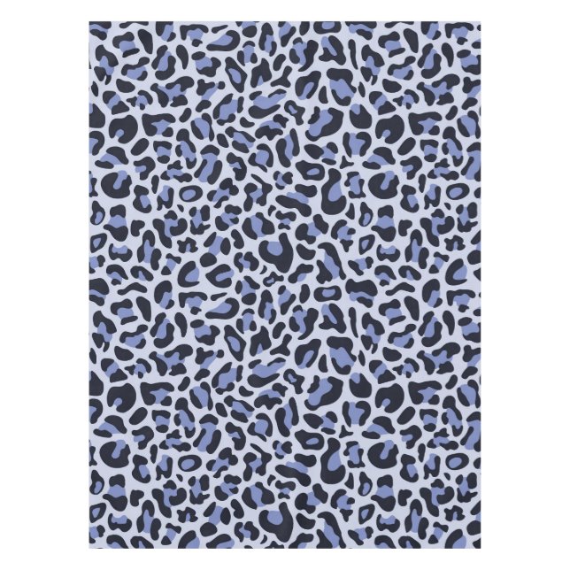 Nappe Empreinte de léopard bleue (Devant)